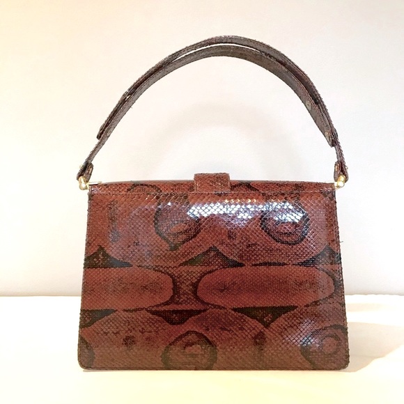 Snakeskin Handbag NWOT - Picture 2 of 4